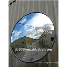 Portable convex rear view mirror